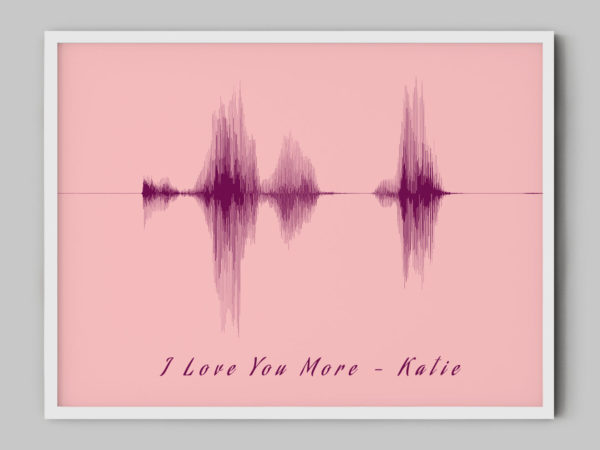 I Love You More Soundwave Art - Image 2